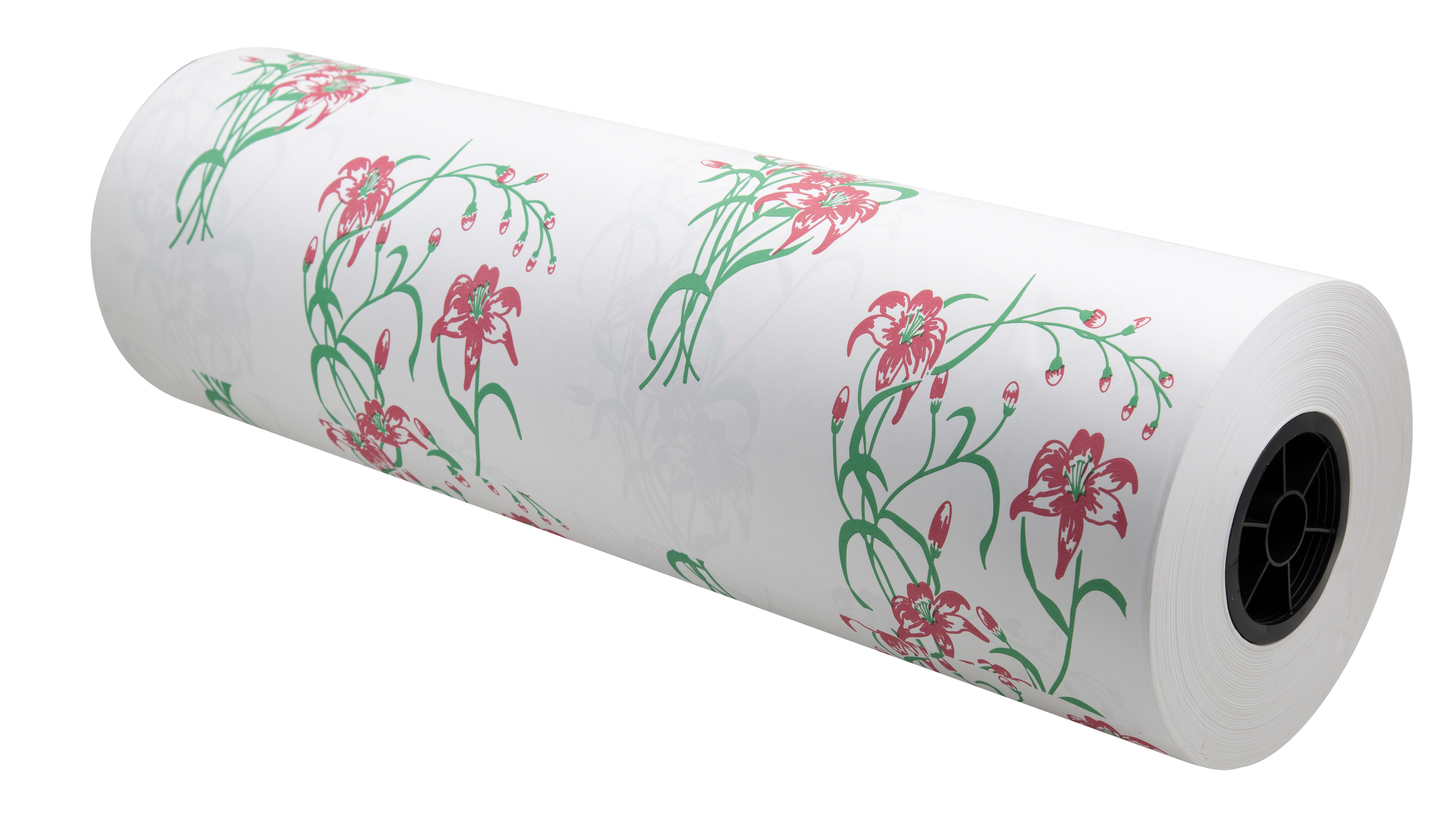 POINSETTIA PATTERN SAY IT WITH FLOWERS PAPER - 30"