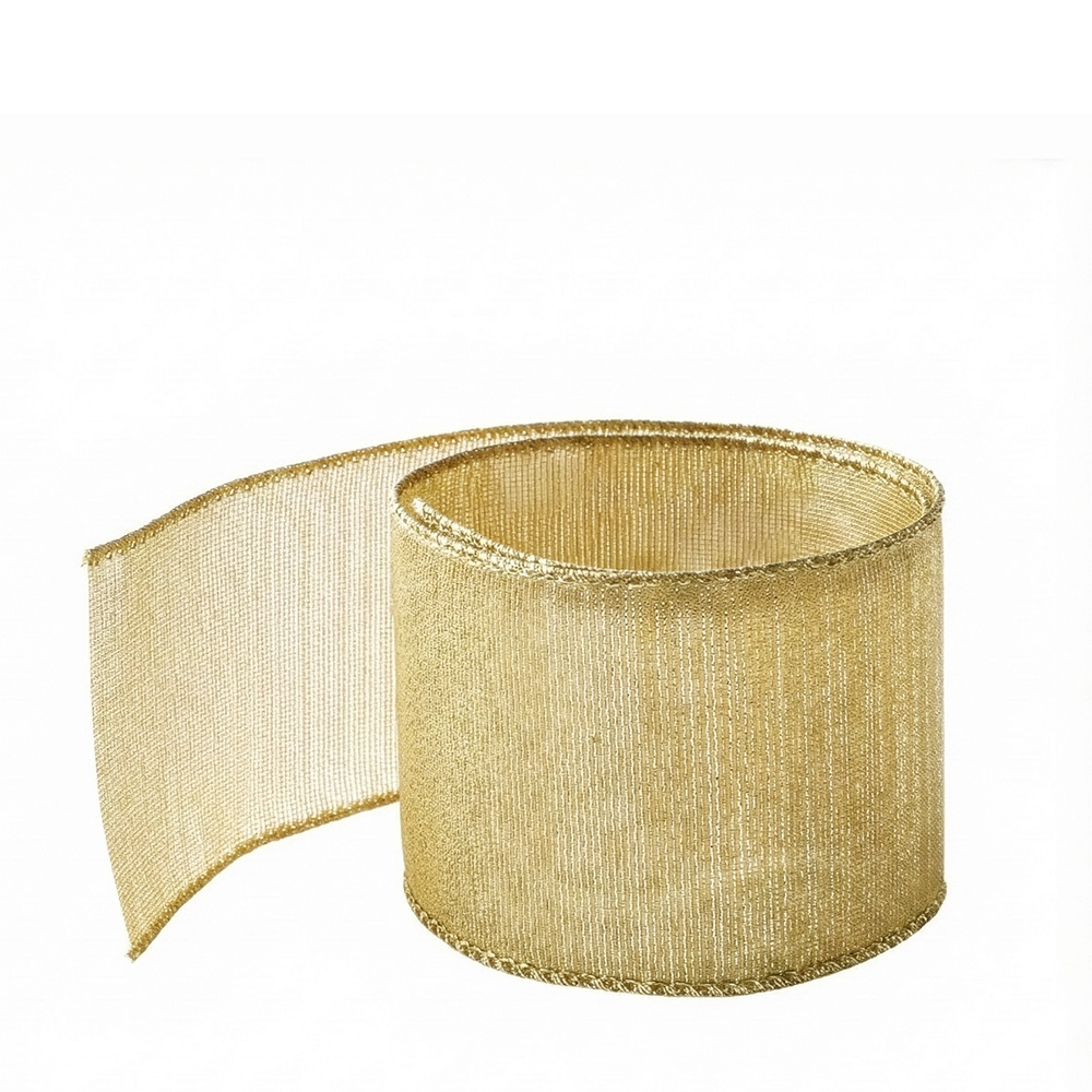 METALLIC WIRED RIBBON | 25-Yards per Roll