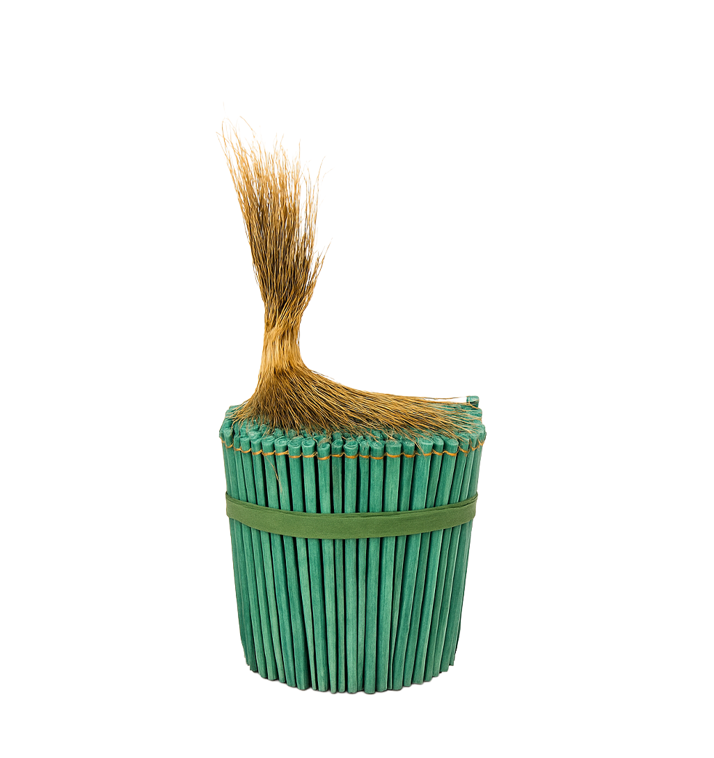 WIRED GREEN STICKS - 4"