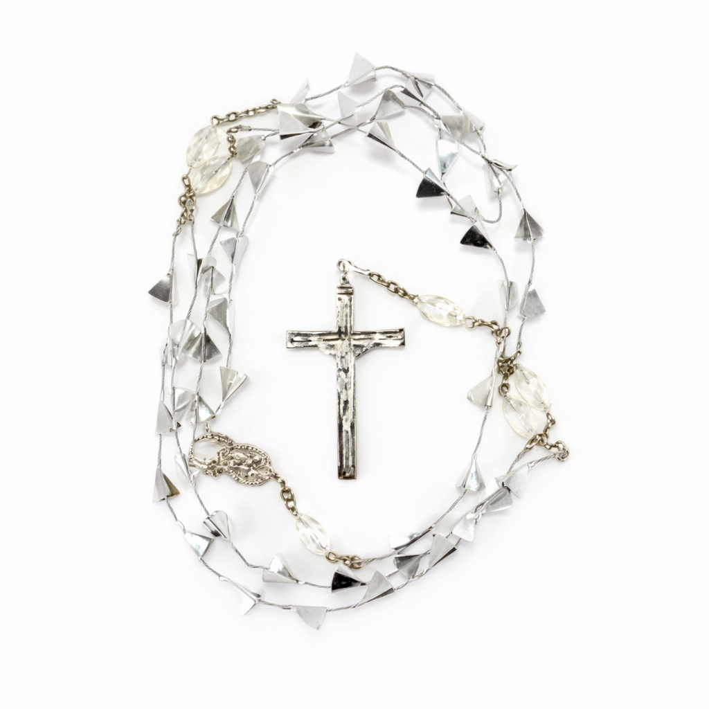 50 BEAD SMALL CRUCIFIX ROSARY | 1-Piece Per Pack