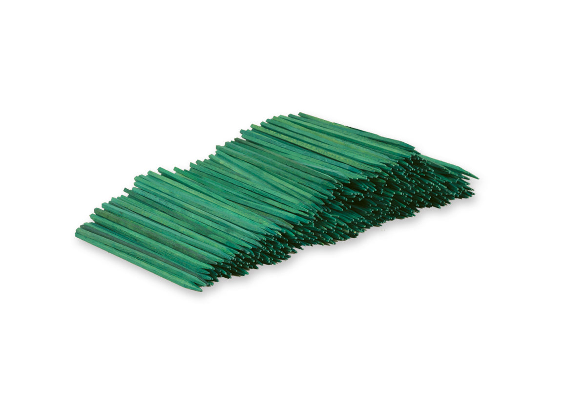 UNWIRED WOODEN GREEN STICKS