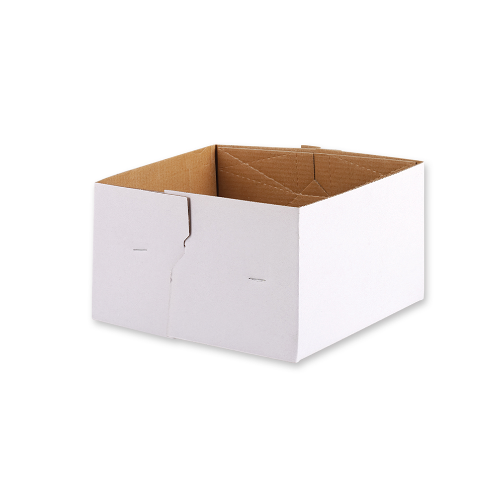 WAXED DELIVERY BOX - 7" × 7" × 4"