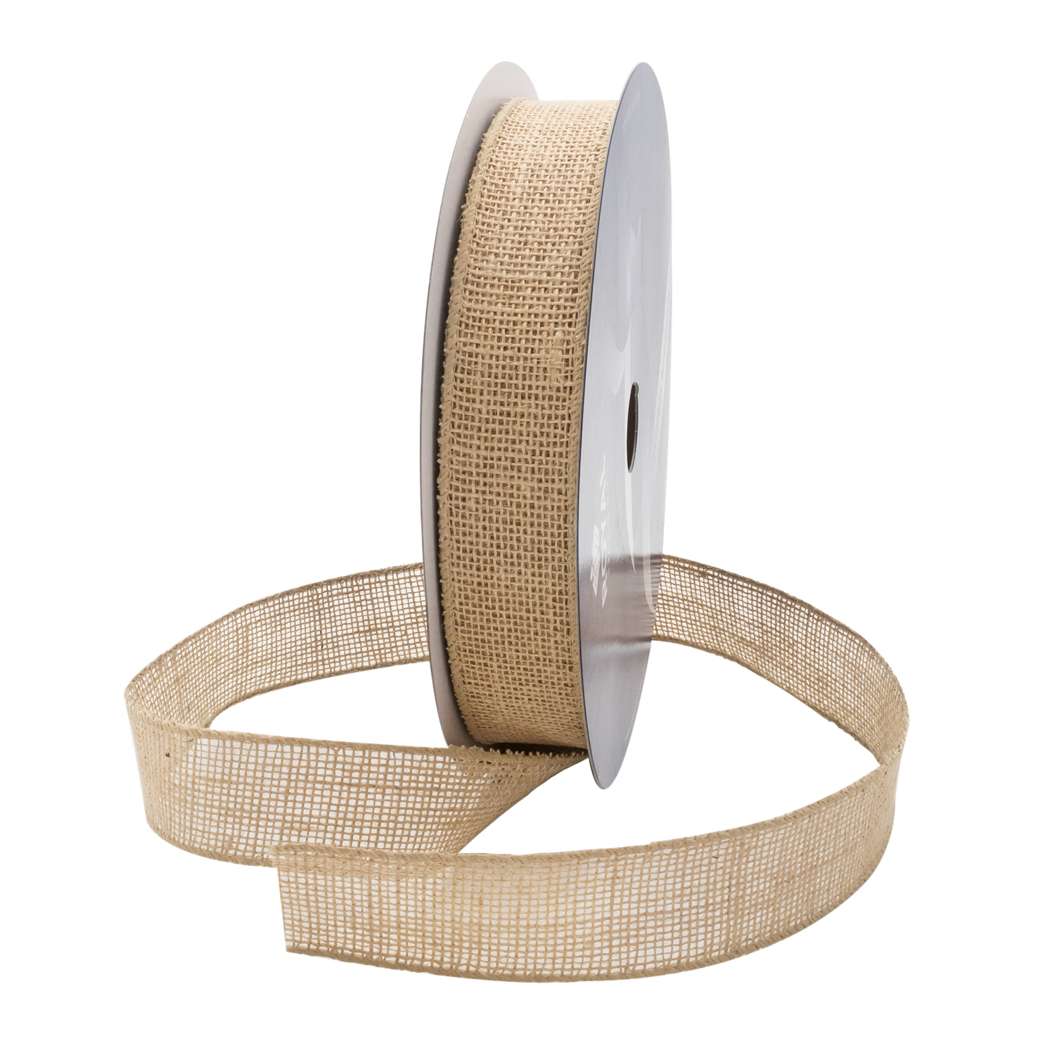 BURLAP RIBBON W/ WIRED EDGE | 25-Yards per Roll - 1 1/2"