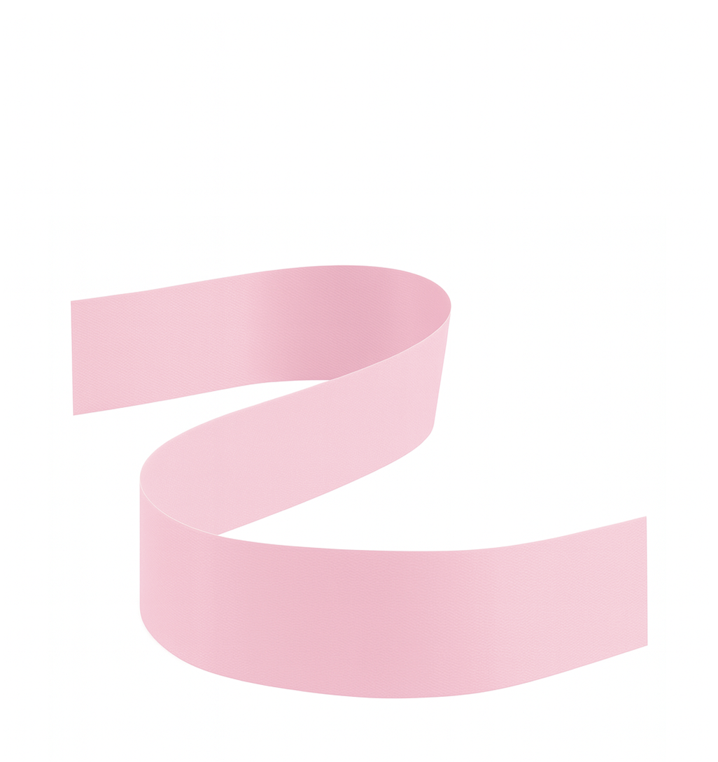 DOUBLE FACED SATIN RIBBON | 50-Yards Per Roll - 1 1/2" - Pink