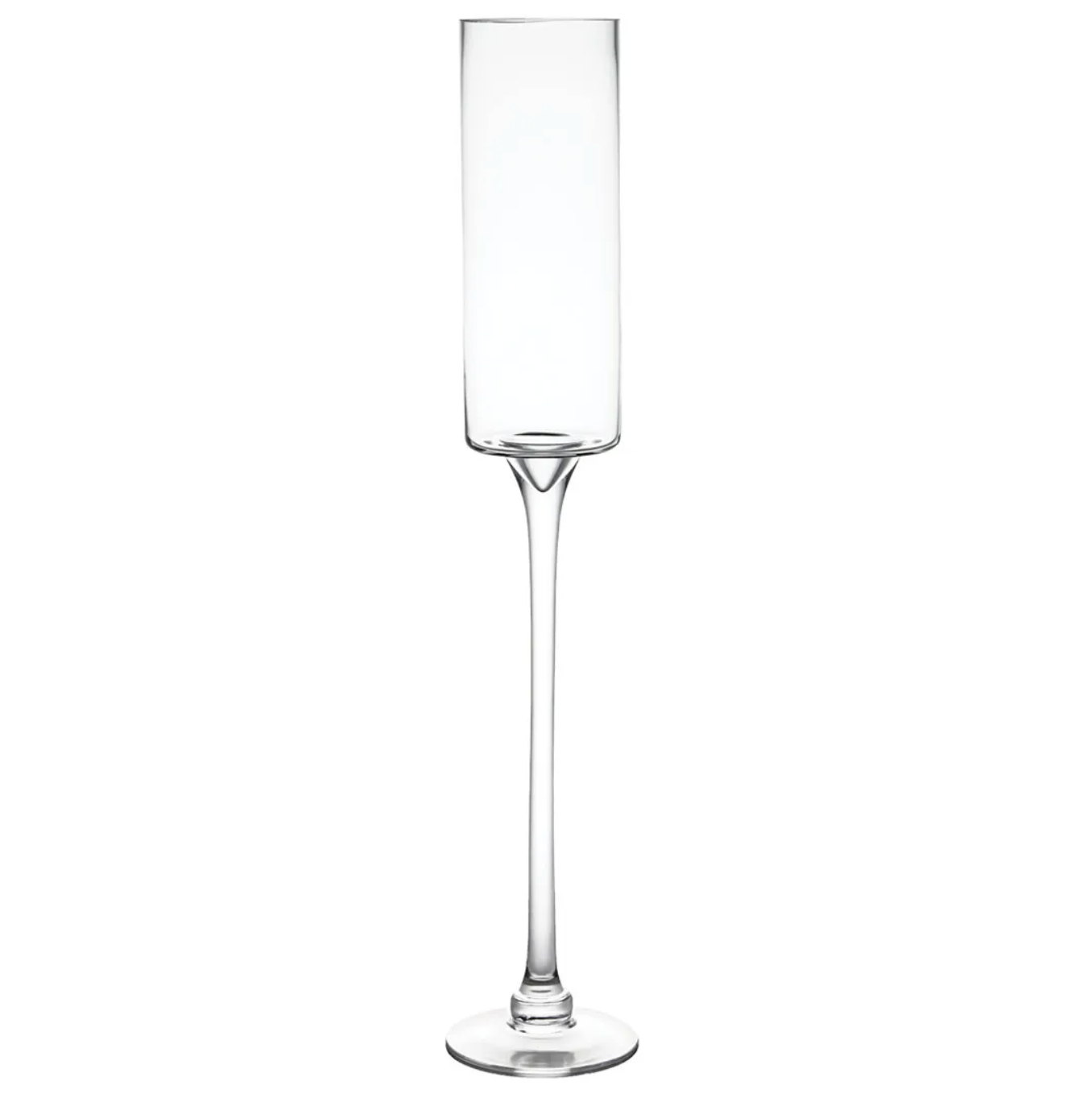 STEMMED CANDLE HOLDER - 3.75" × 20"