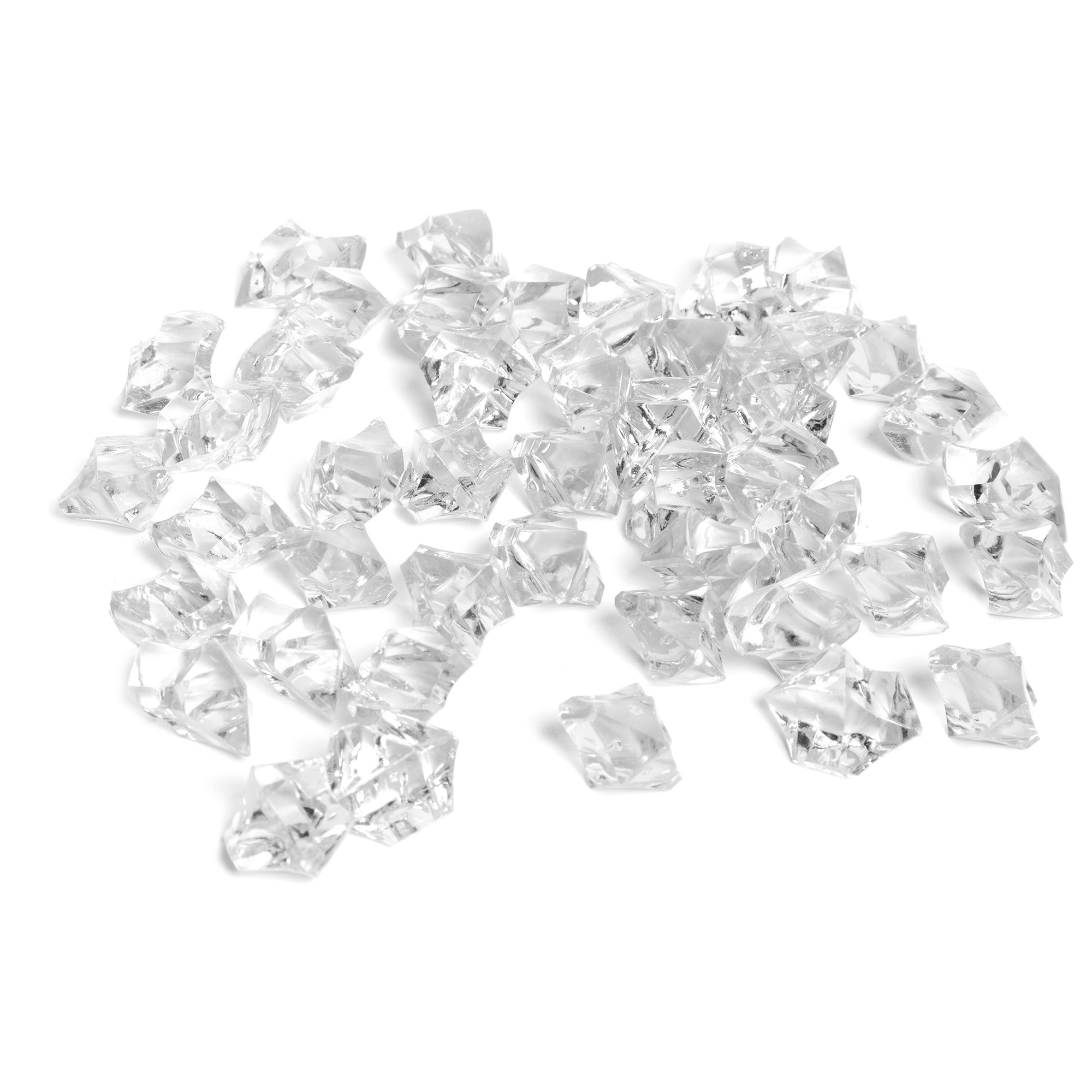 ACRYLIC ROCKS | 1-Pound per Pack - Clear