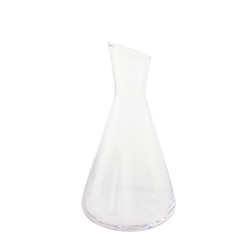 ANGLE STEM VASE - Clear
