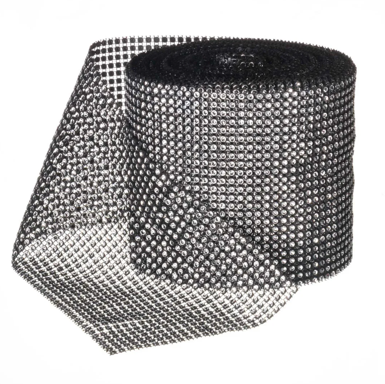 BLING WRAP | 10-Yards per Roll - Black/Silver