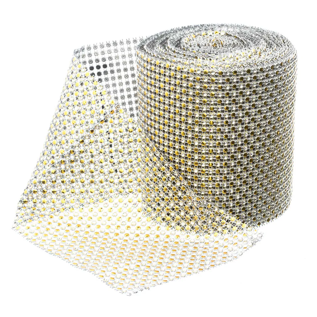 BLING WRAP | 10-Yards per Roll - Silver/Gold