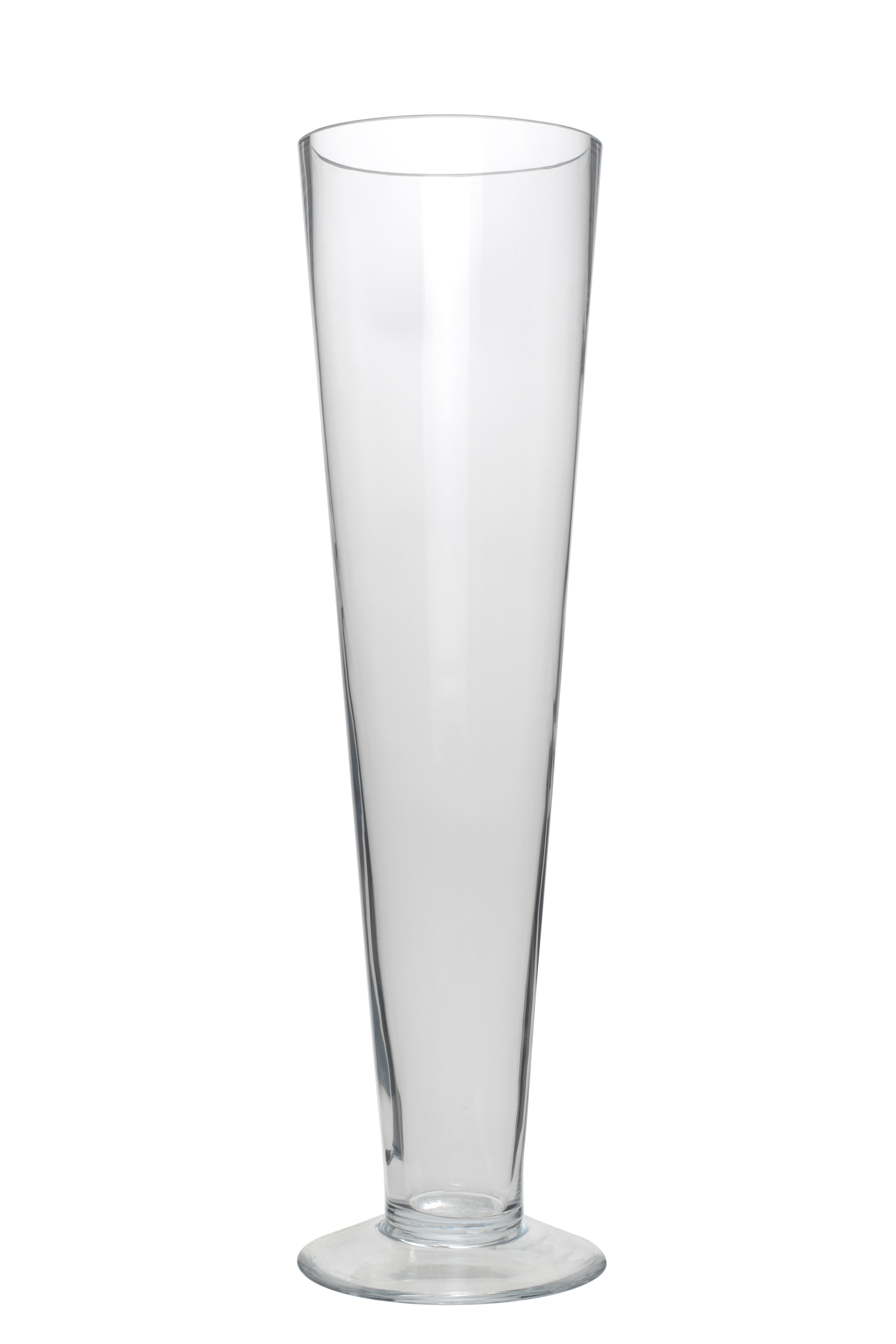 GLASS PILSNER VASE