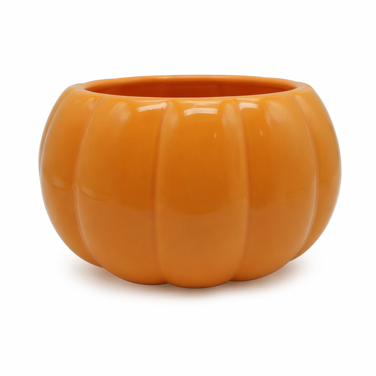 CERAMIC PUMPKIN - Orange
