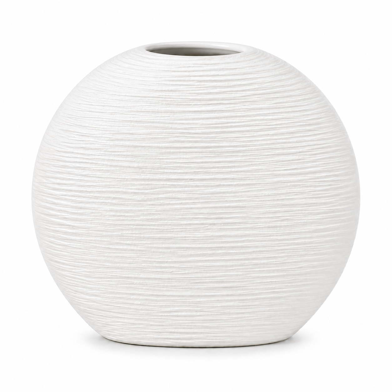CERAMIC ROUND VASE
