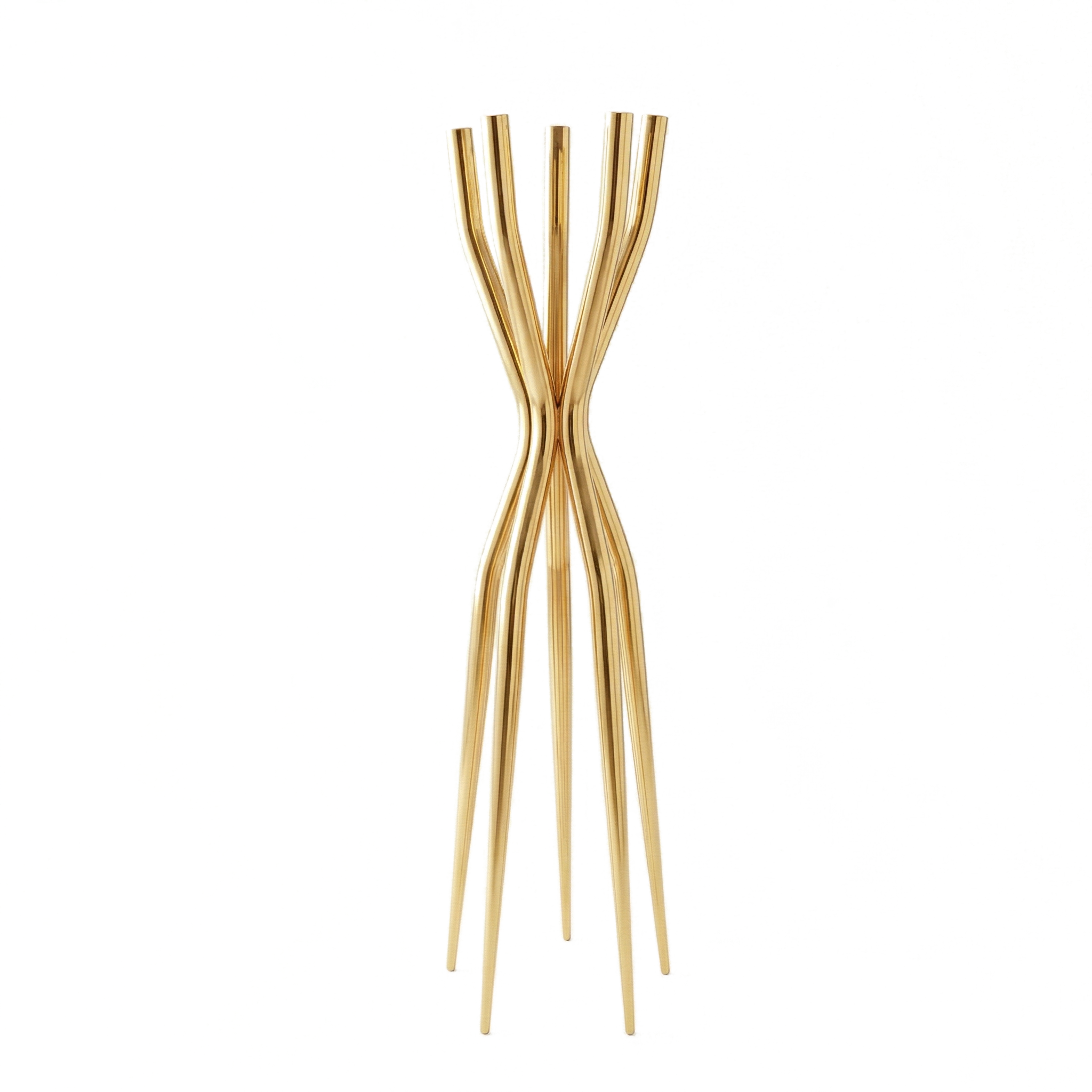 SCULPTURAL EVENT STAND - Gold