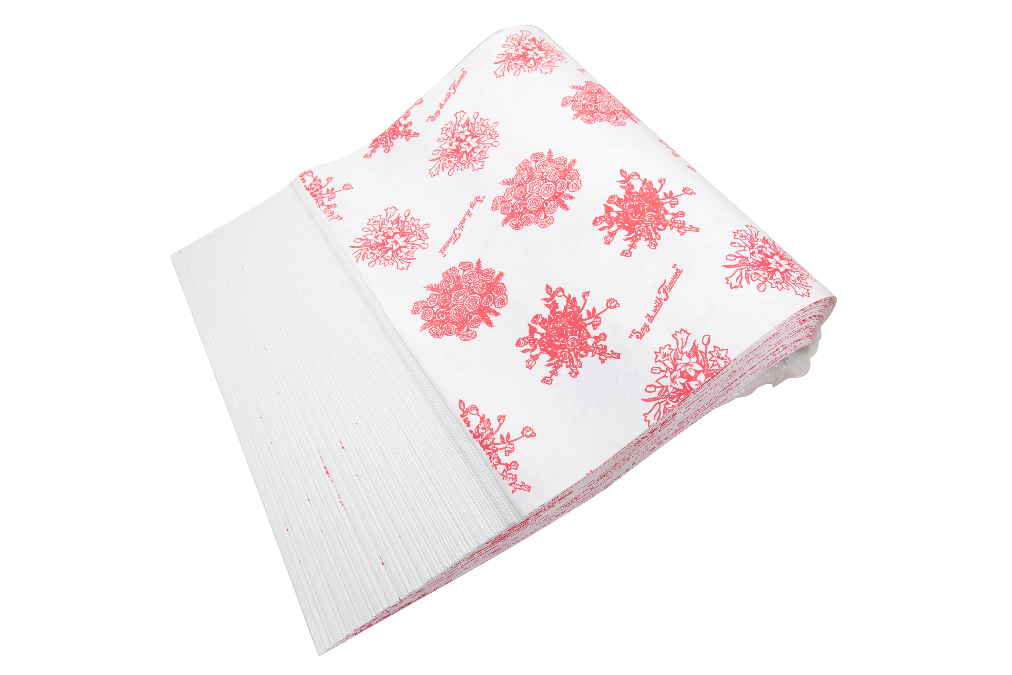 SAY IT WITH FLOWERS CUT SHEETS