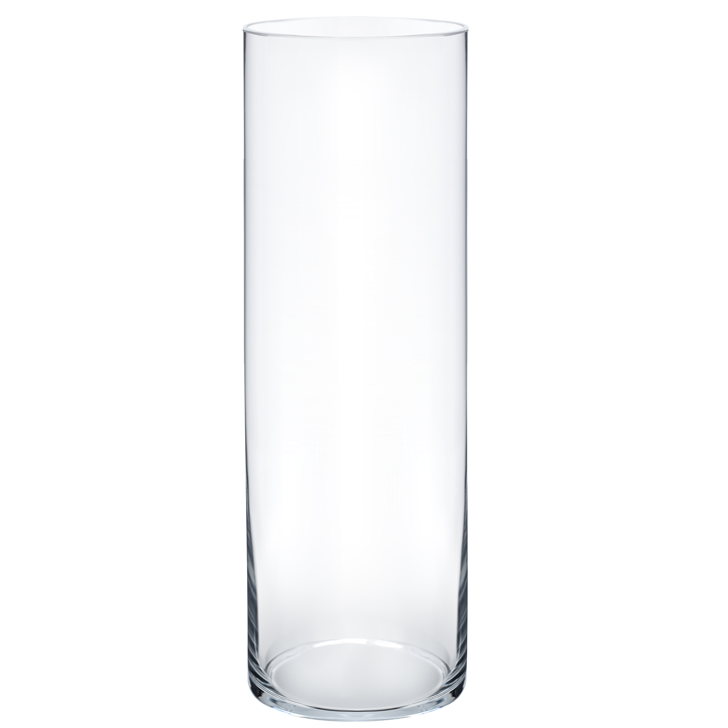 CYLINDER - 3.5" × 10.5" - Clear - 12-Piece per Pack