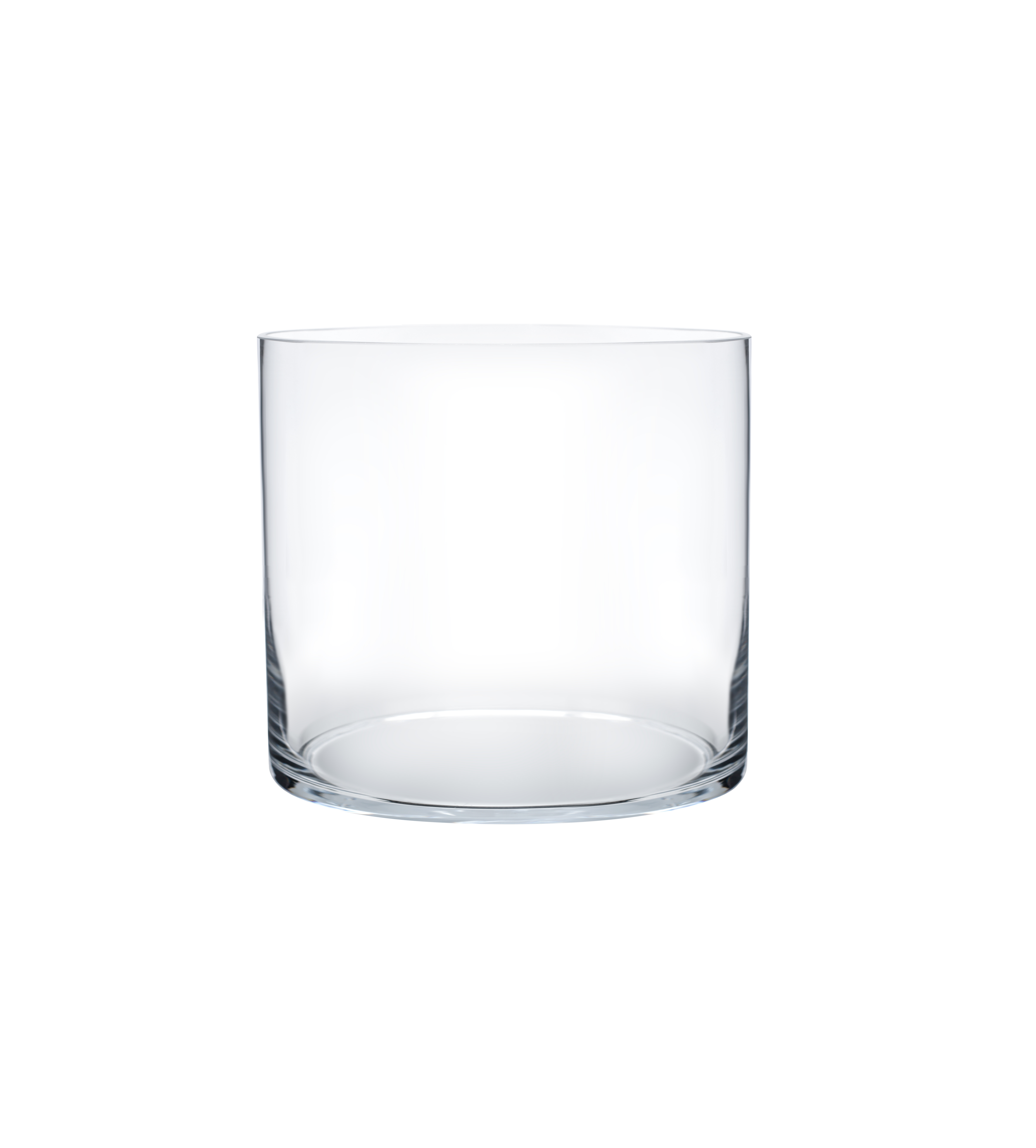 CYLINDER - 5" × 5" - Clear - 12-Piece per Pack