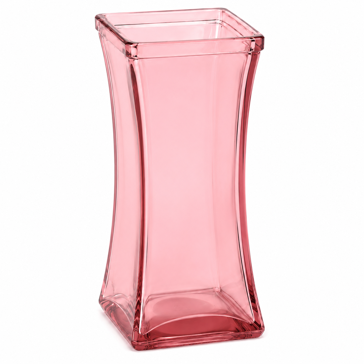 CURVED RECTANGLE GATHERING VASE