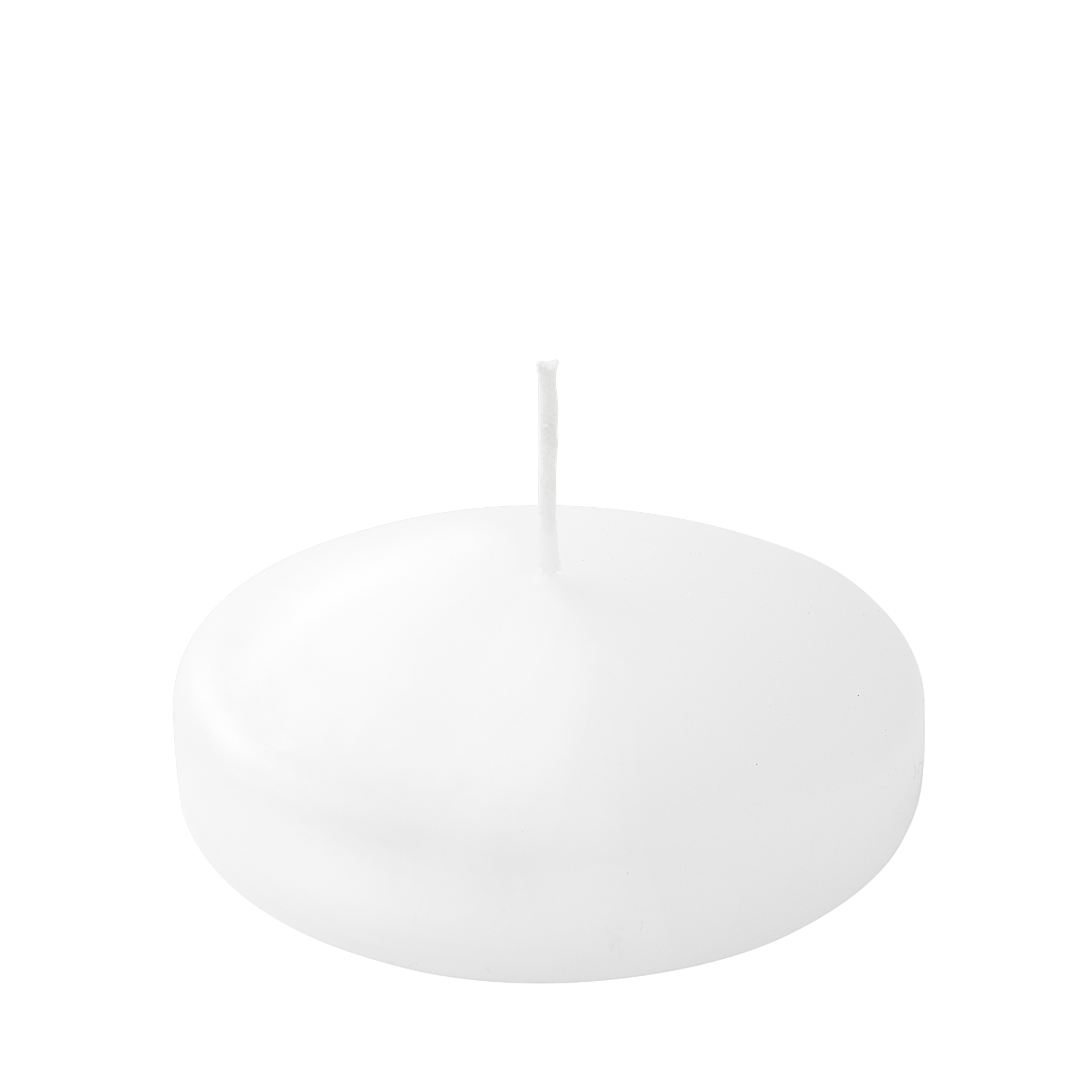 FLOATING CANDLE - 3" × 1" - White - 36-Piece per Pack