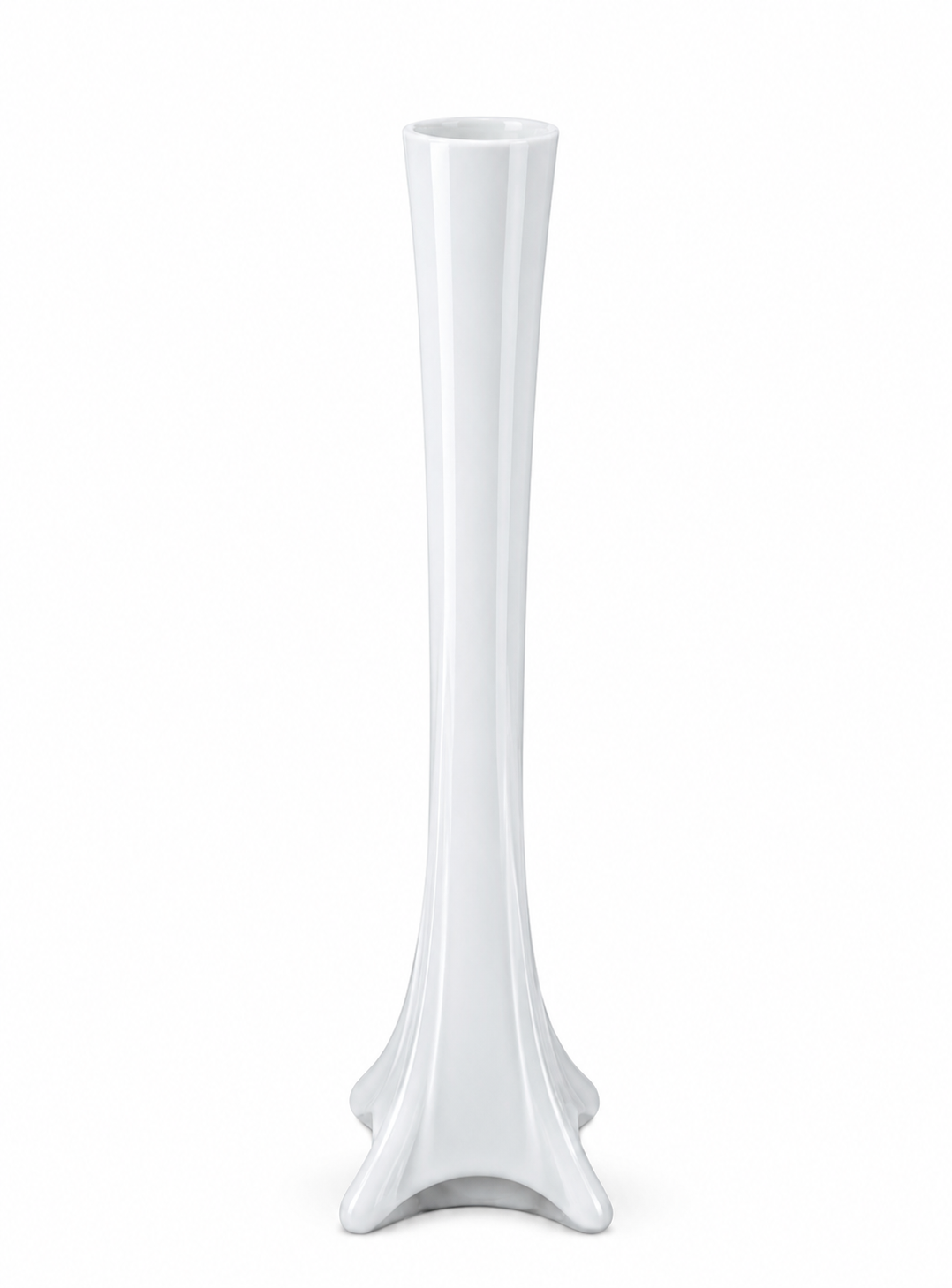 GLASS EIFFEL TOWER VASE - 1.5" × 20"