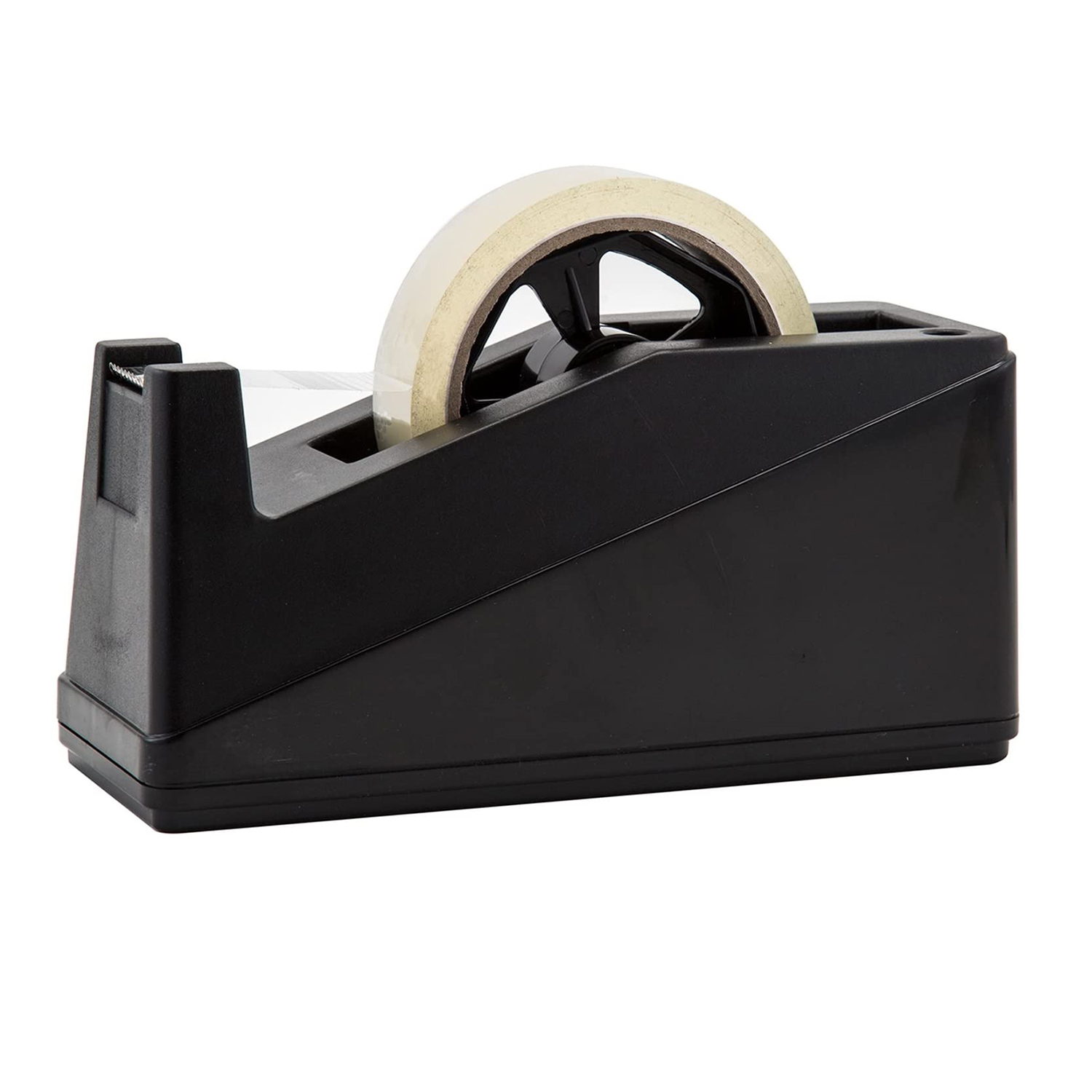 LARGE PLASTIC TAPE DISPENSER | 1-Piece per Pack - Black