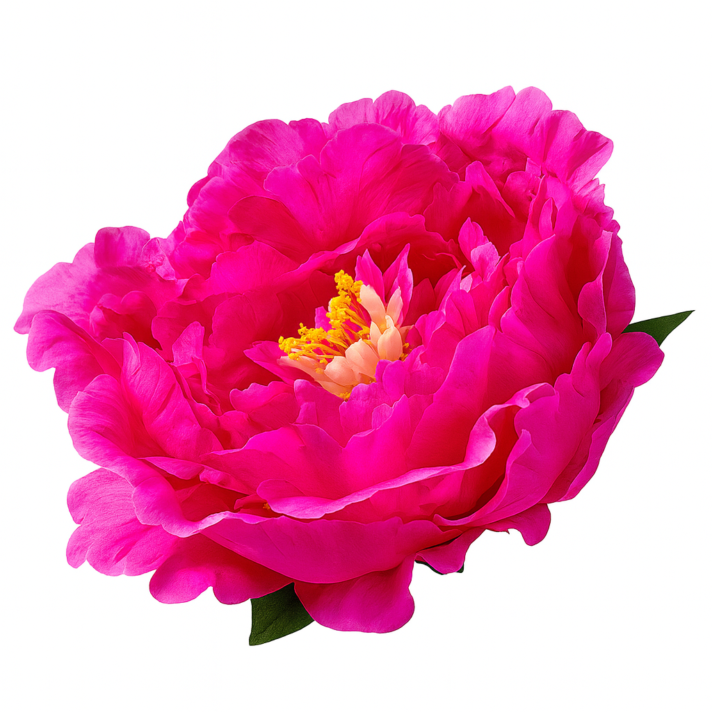 PEONY HEAD - XXL - Fuchsia