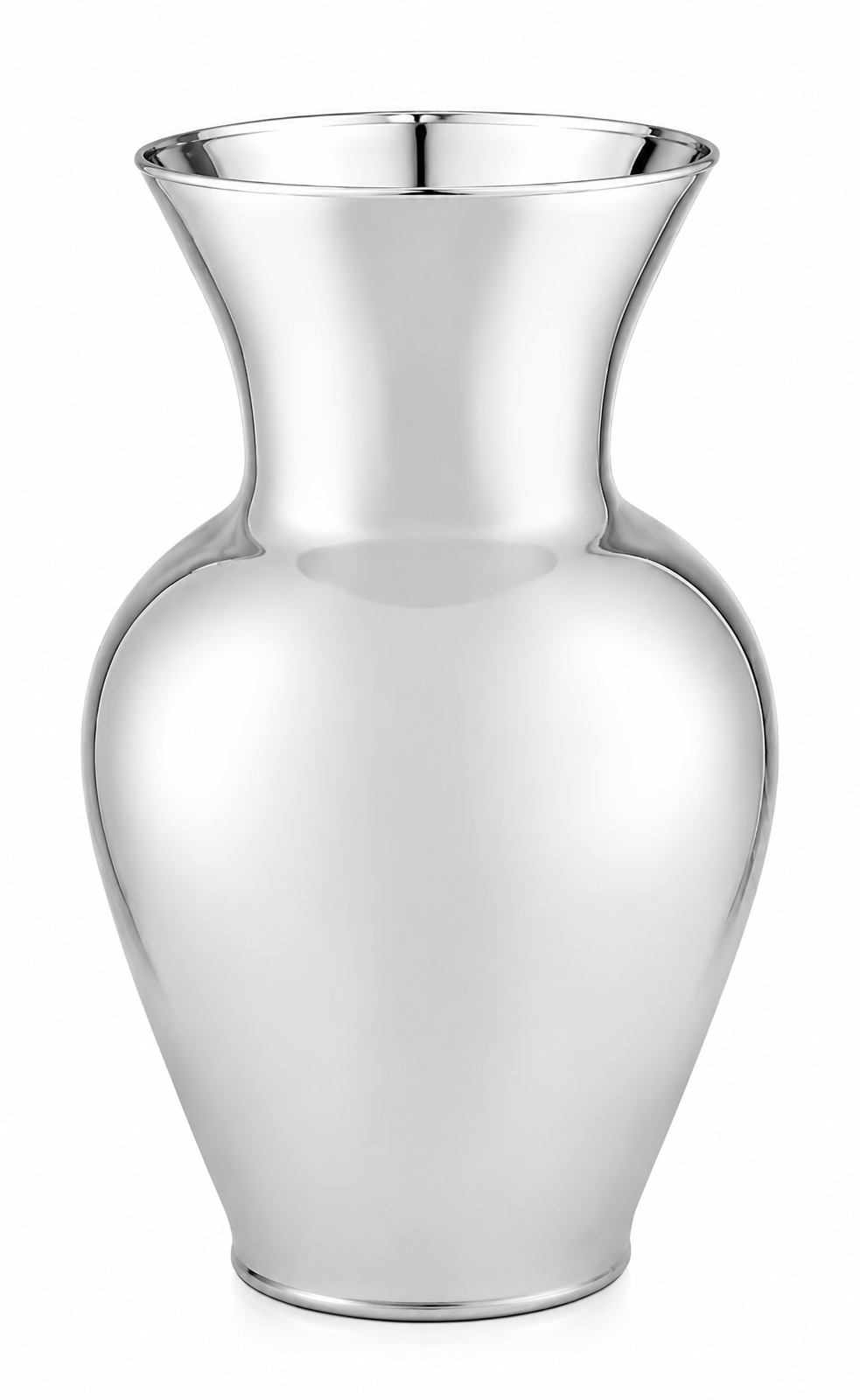 HERITAGE GARDEN VASE - Silver