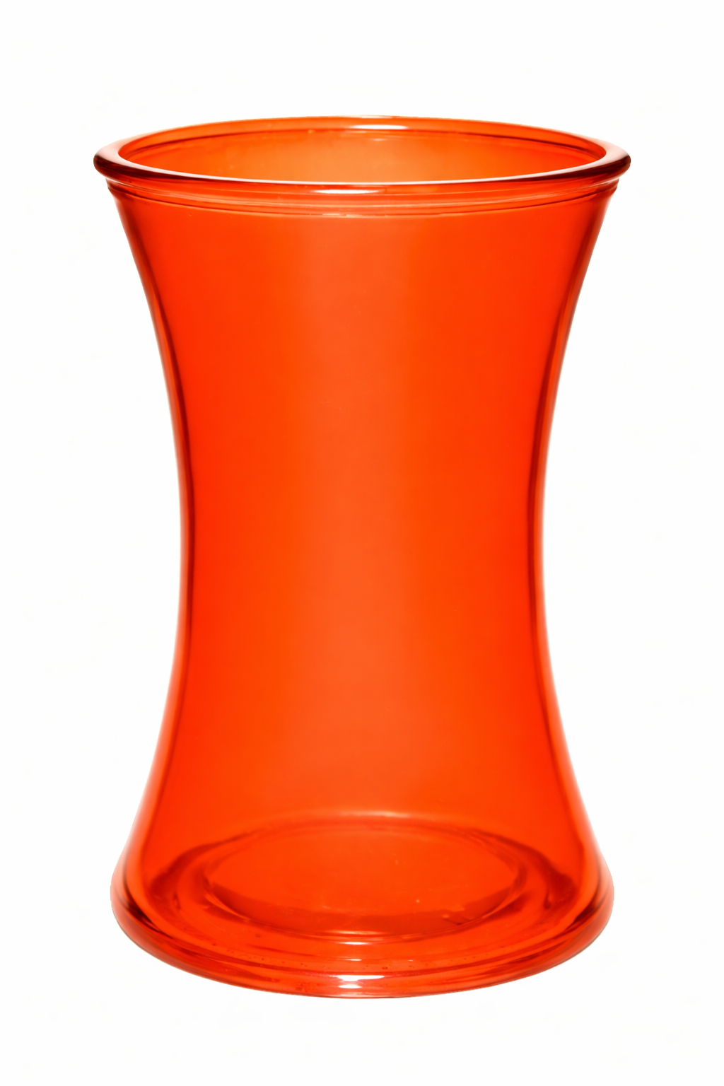 HOURGLASS VASE - Orange