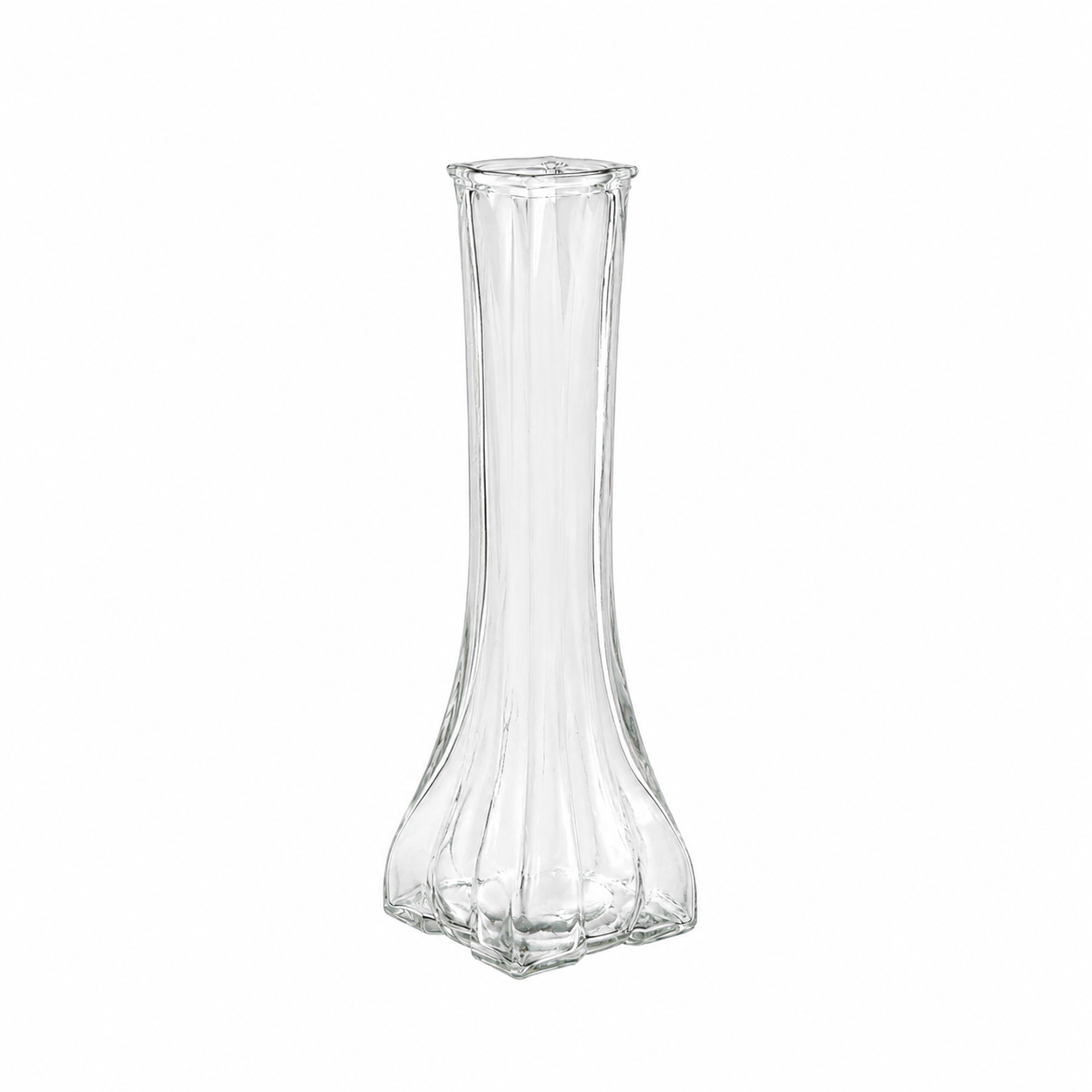 SQUARE BOTTOM BUD VASE