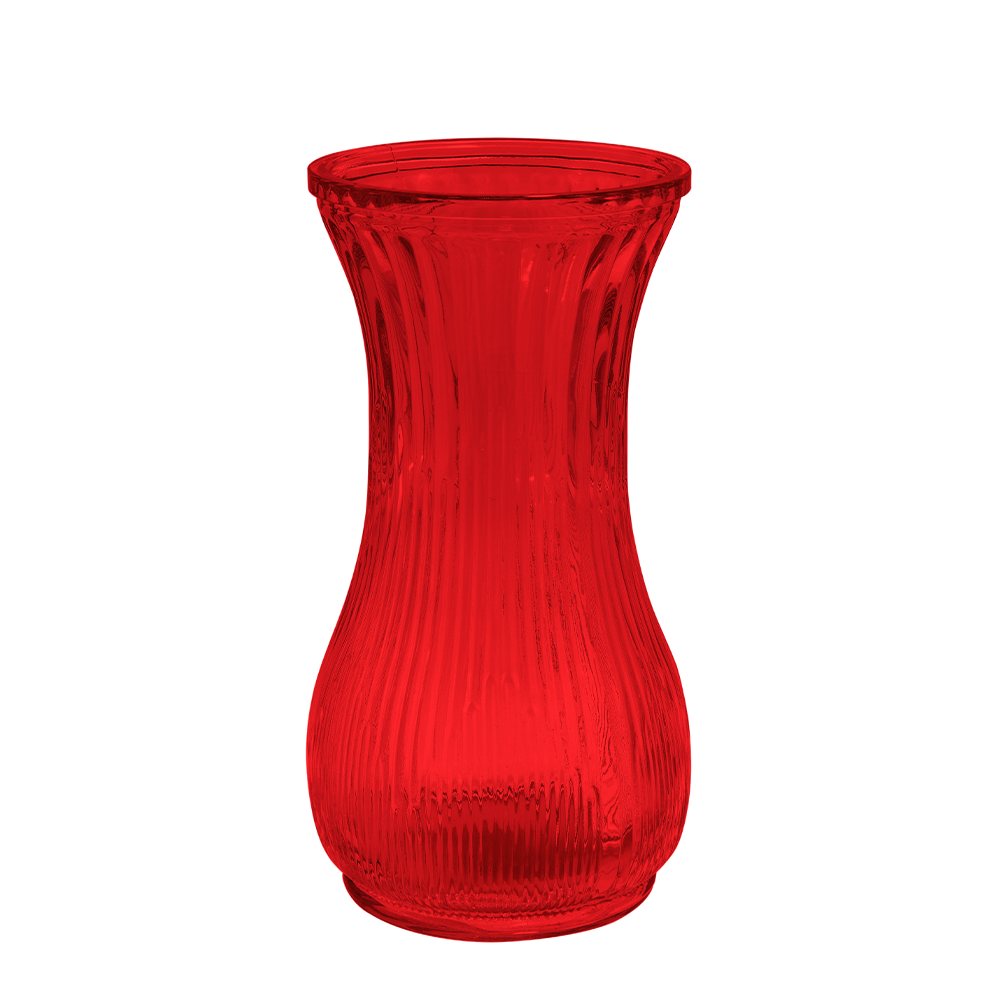 ROSE VASE - Red