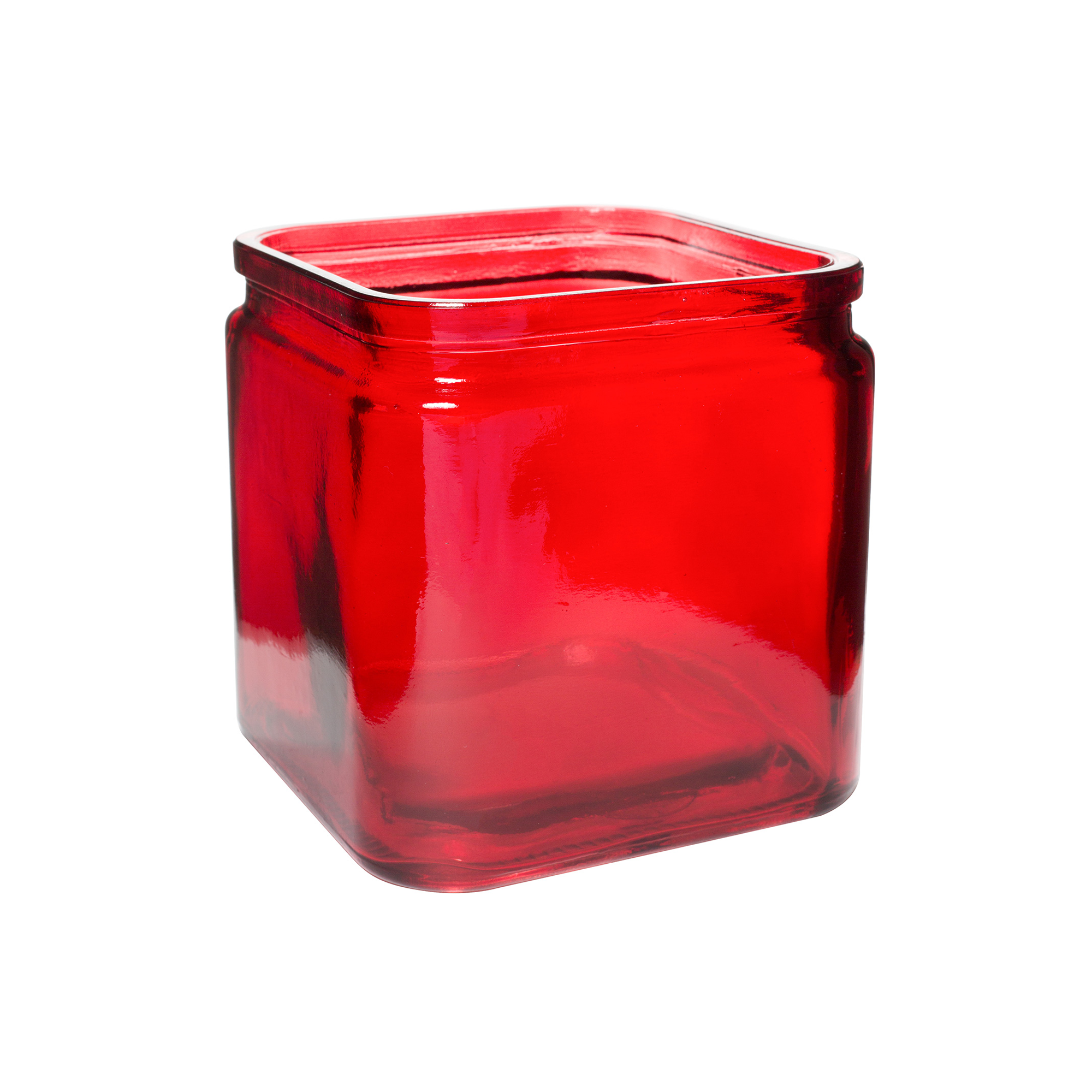 LIPPED CUBE - Red