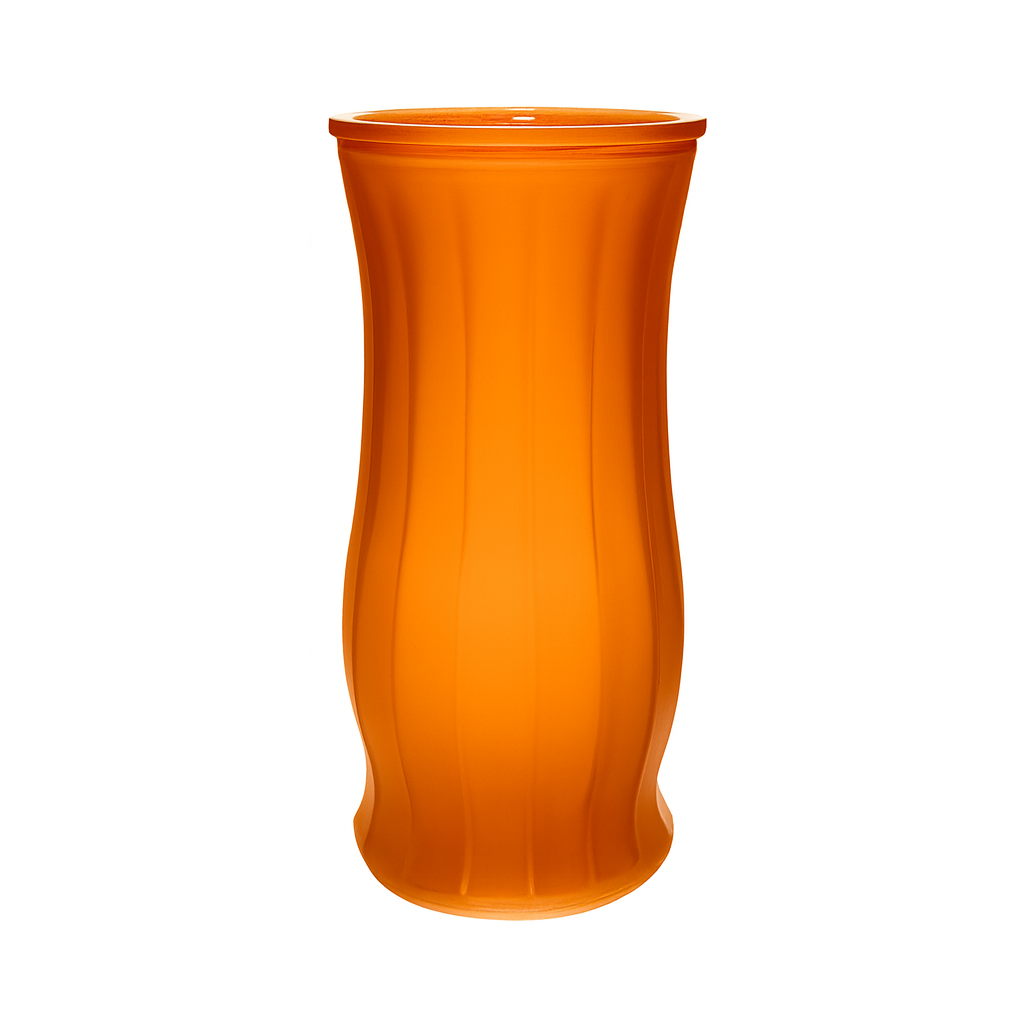 HALF DOZEN ROSE VASE - Orange