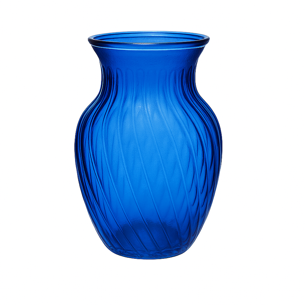 SWIRL BUNCH VASE - Blue