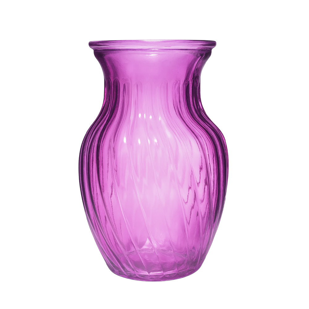 SWIRL BUNCH VASE - Purple