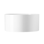 PLASTIC CYLINDER - 8" × 4" - White - 12-Piece per Pack