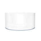 PLASTIC CYLINDER - 8" × 4" - Clear - 12-Piece per Pack