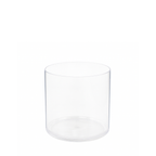 PLASTIC CYLINDER - 5" × 5" - Clear - 12-Piece per Pack