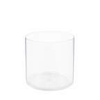 PLASTIC CYLINDER - 6" × 6" - Clear - 12-Piece per Pack