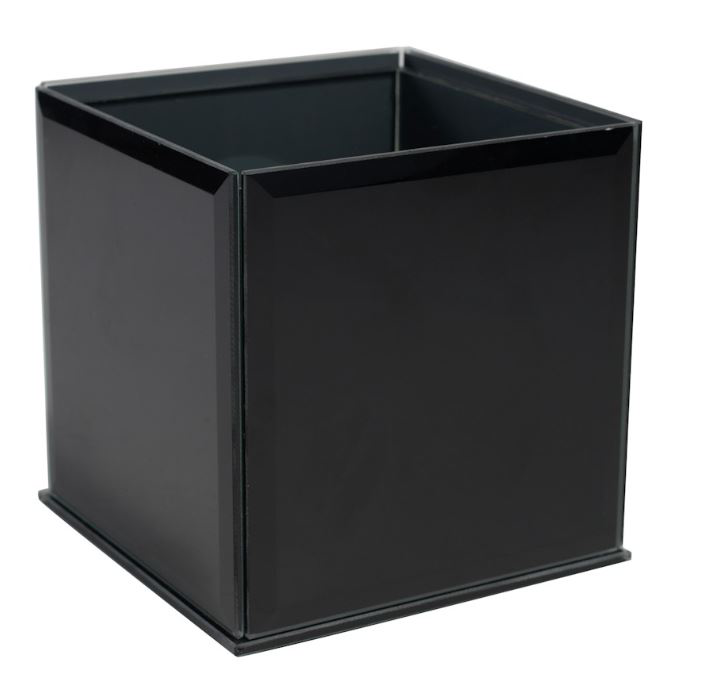 MIRROR CUBE - 5" × 5" × 5" - Black Mirror - 12-Piece per Pack