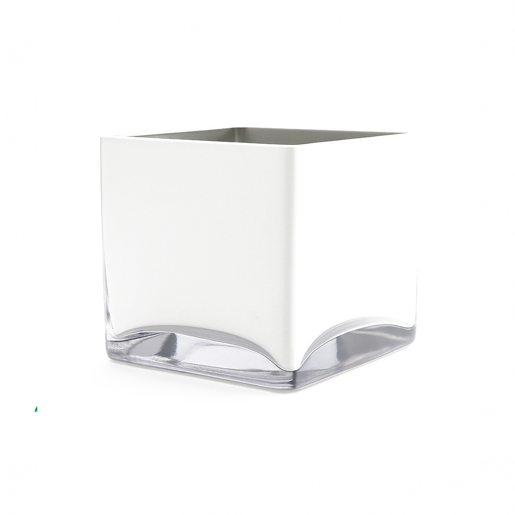 CUBE - 5" × 5" × 5" - White - 12-Piece per Pack