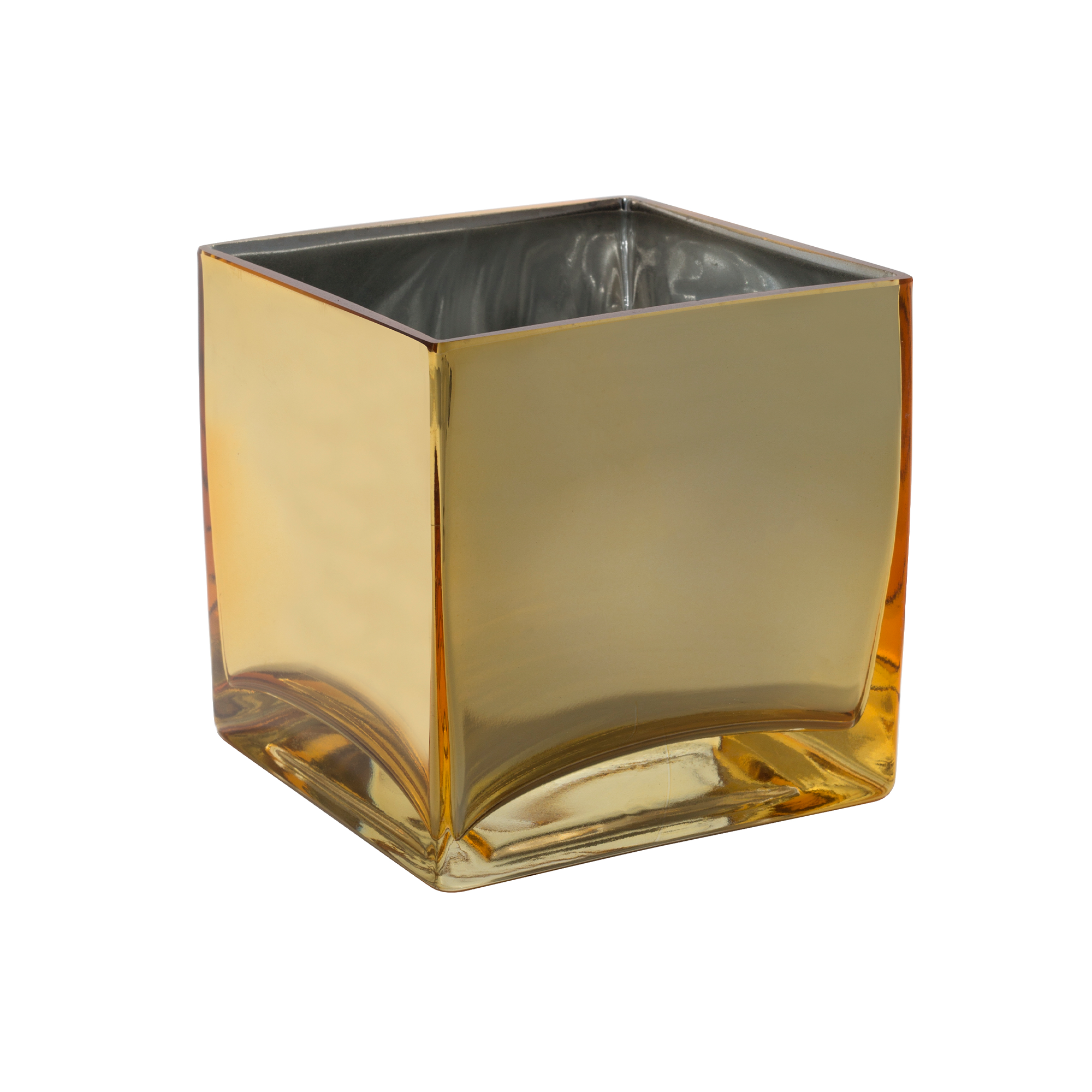 CUBE - 5" × 5" × 5" - Gold - 12-Piece per Pack