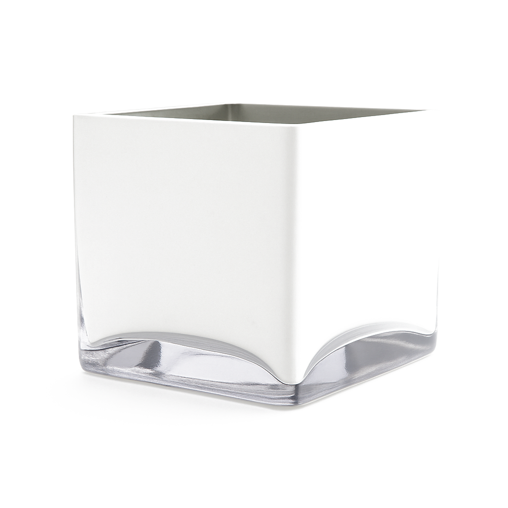 CUBE - 6" × 6" × 6" - White - 6-Piece per Pack