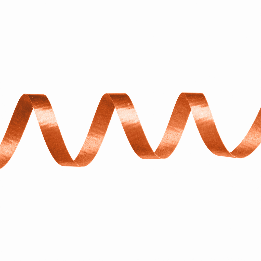 CURLING RIBBON | 500-Yards per Roll - Orange
