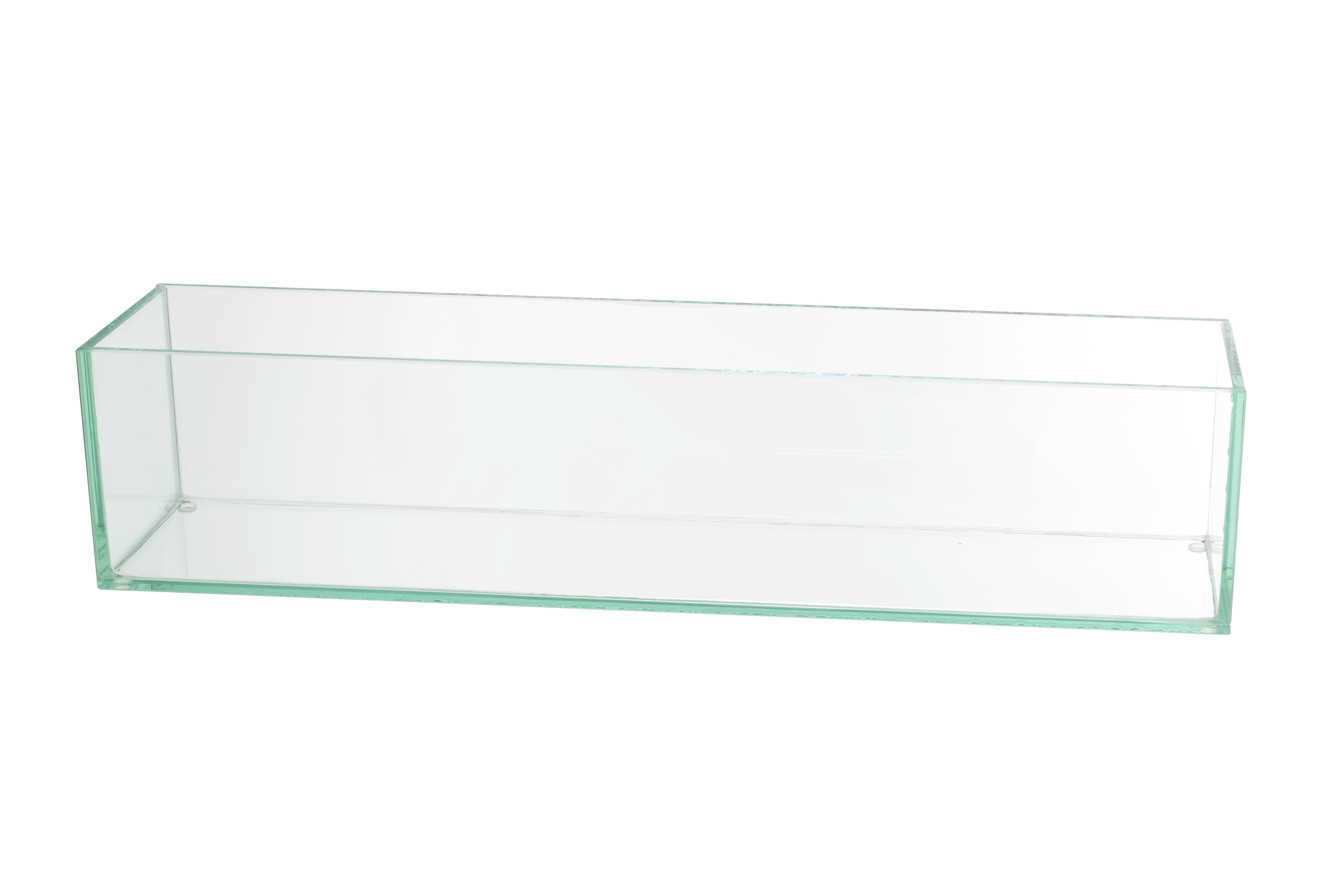 RECTANGLE VASE - 18" × 4" × 4" - 12-Piece per Pack