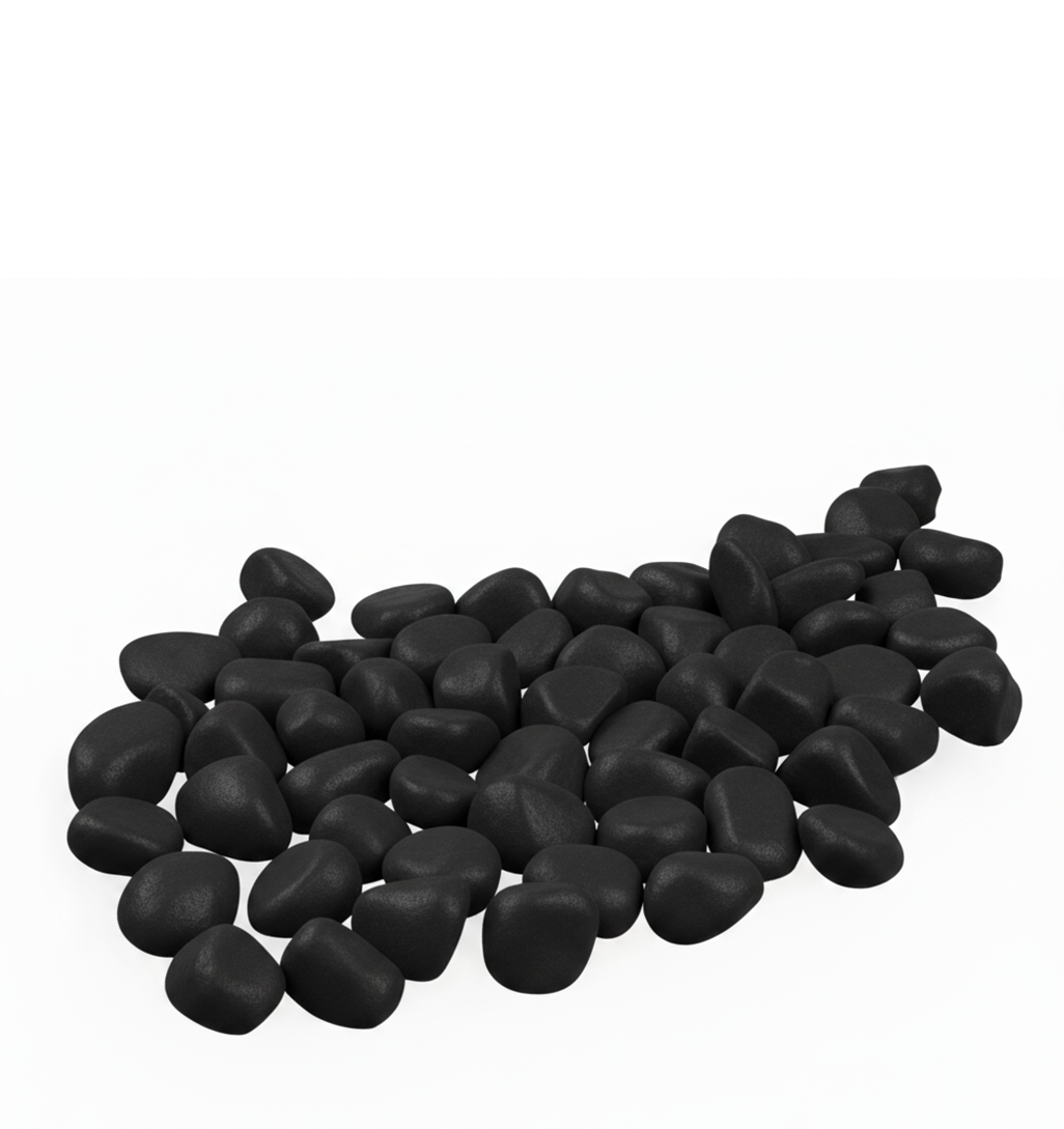 ROCKS | 5-Pounds per Pack - 8MM - Black