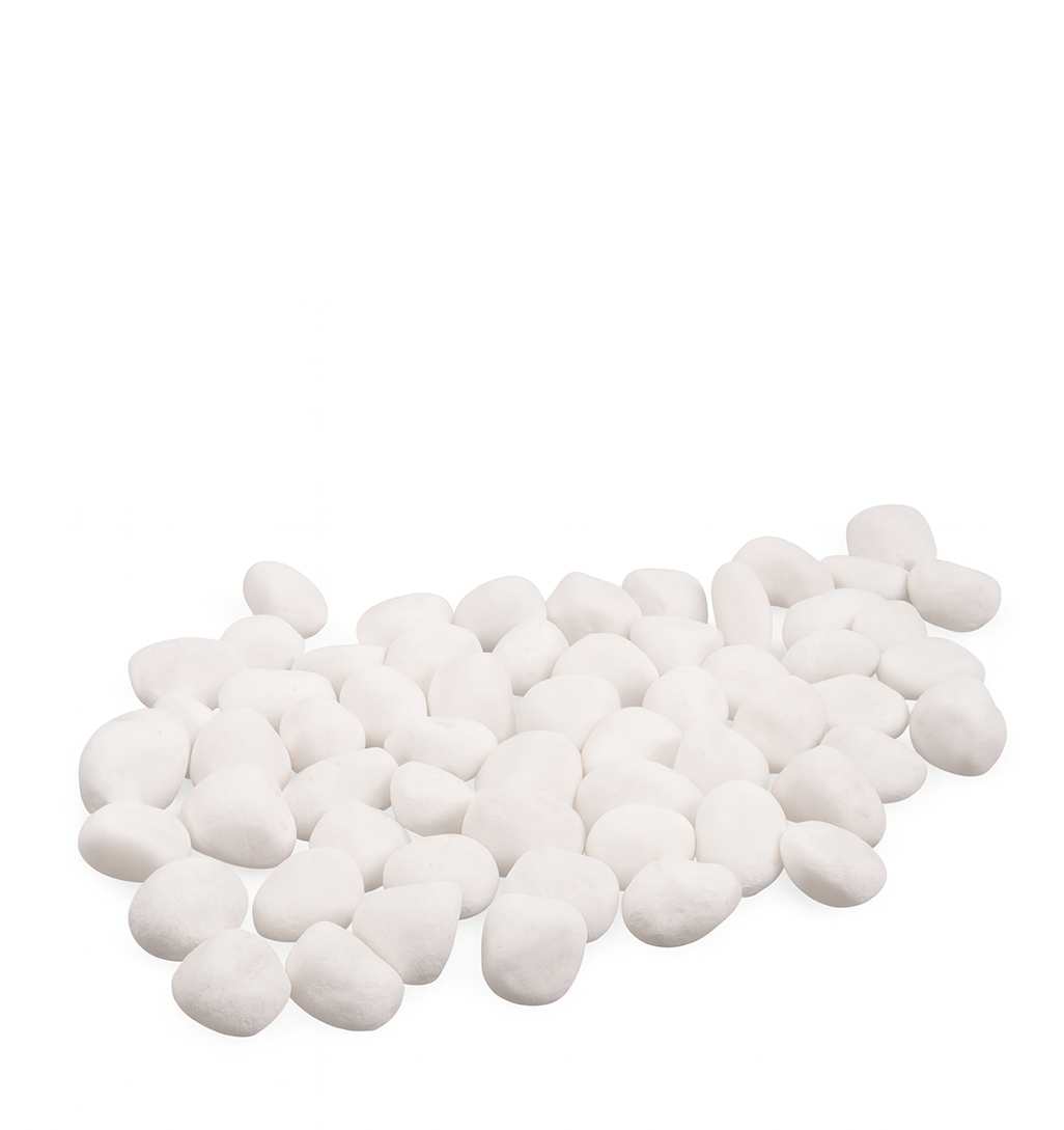 ROCKS | 5-Pounds per Pack - 8MM - White
