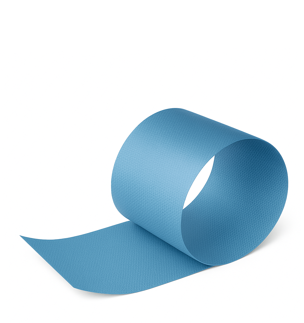 POLY SATIN RIBBON | 100-Yards per Roll - 2 3/4" - Blue