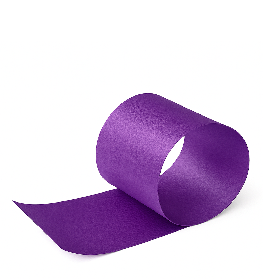 POLY SATIN RIBBON | 100-Yards per Roll - 2 3/4" - Purple