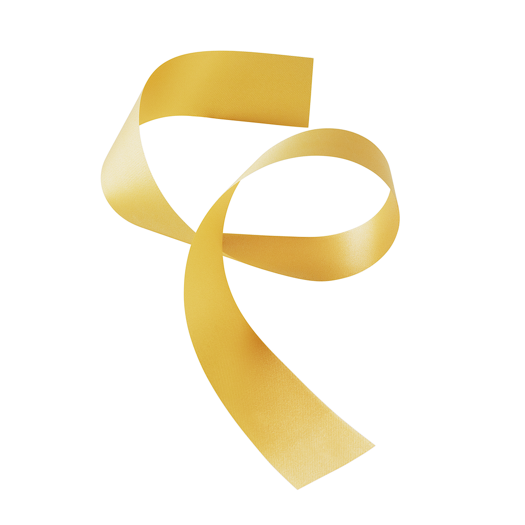 POLY SATIN RIBBON | 100-Yards per Roll - 1 3/8" - Gold
