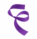 POLY SATIN RIBBON | 100-Yards per Roll - 1 3/8" - Purple