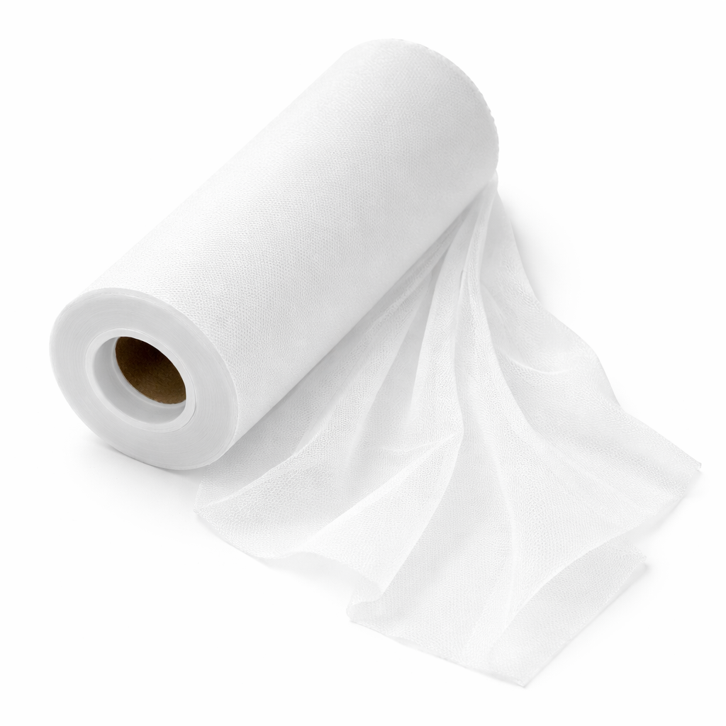 TULLE | 25-Yards per Roll - White